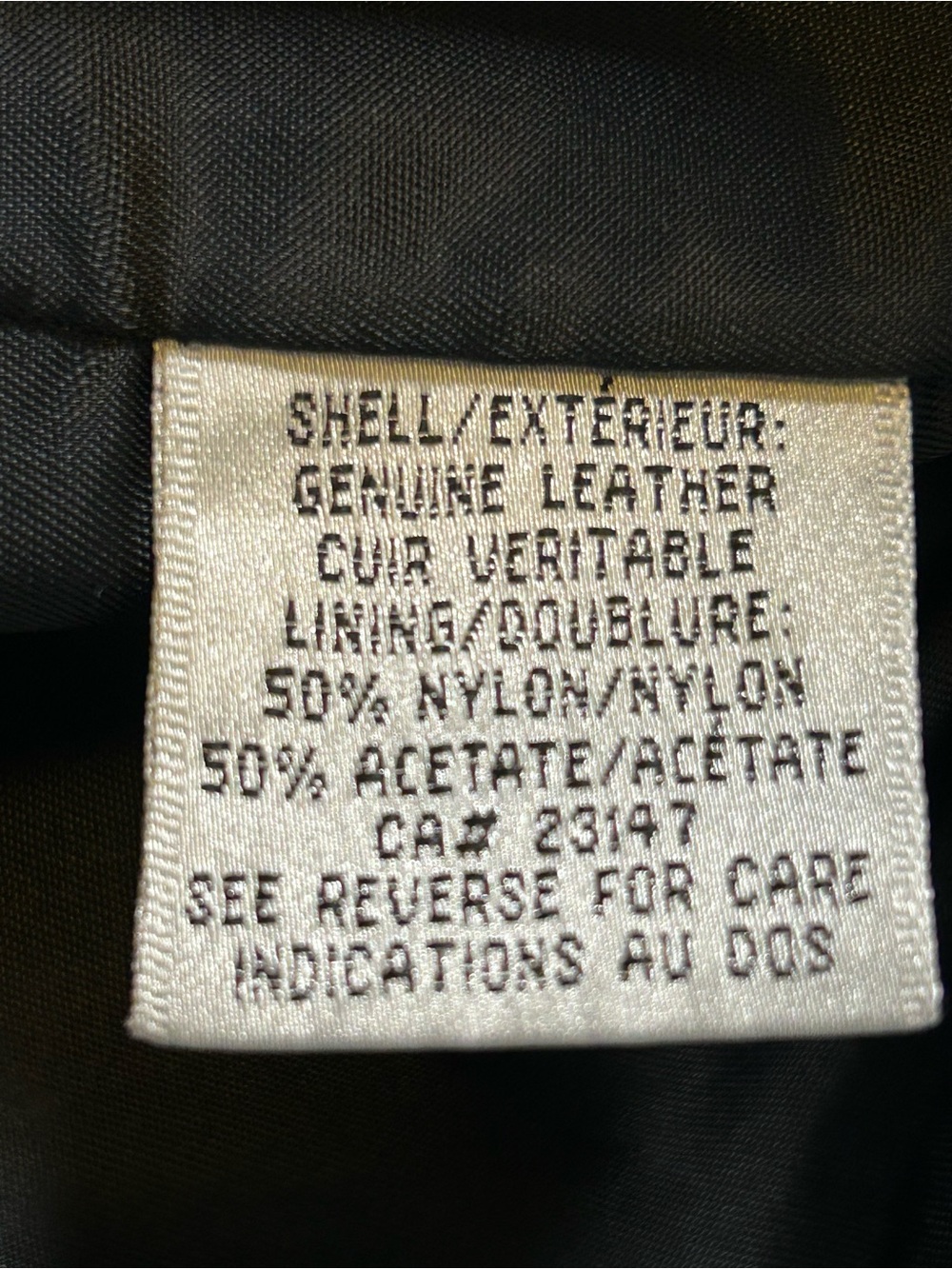 Talbots Black Genuine Leather Button-Front Women's Coat - Picture 4 of 13